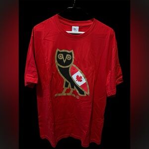Red OVO Canada T shirt